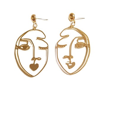 Retro hollow metal earrings – vintage-inspired fashion accessories for women | elegant statement jewelry