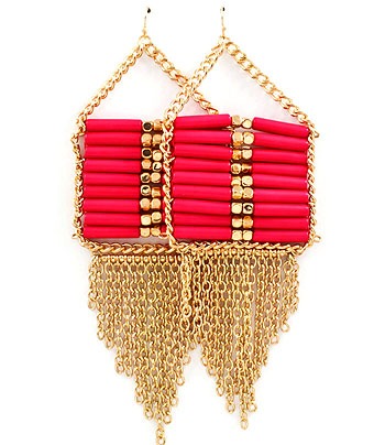 Accordion chandeliers.