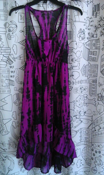 tie dye smock