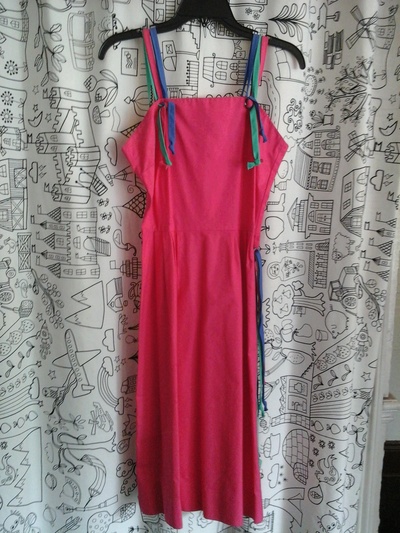 vintage 80s sundress