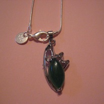 Silver & Jade Necklace