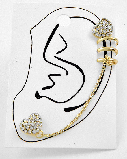 Heart Ear Cuff