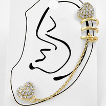 Heart Ear Cuff