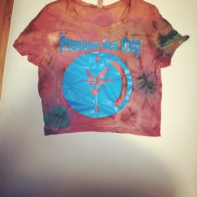 Flower child priemum gas only crop top