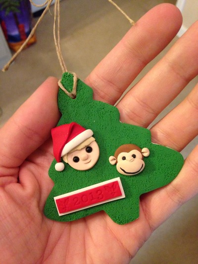 Custom Tree Ornaments 2 figures
