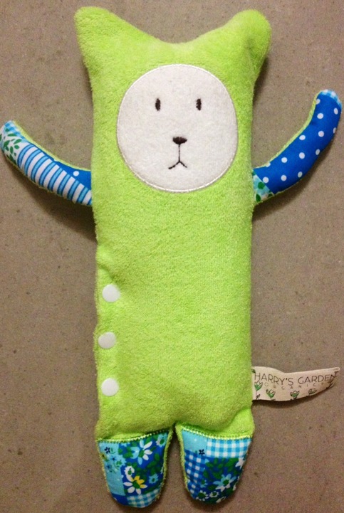 Heatie - Lime Green *Patchwork Patch