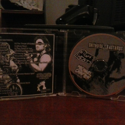 Shitnoise bastards/night sweats/michael crafter - split minicdr
