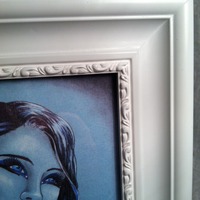 Hija de la Luna - Child of the Moon - Custom Framed 5x5" print - Thumbnail 3