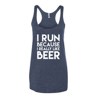 I Really Like Beer Women's tank top - Thumbnail 3