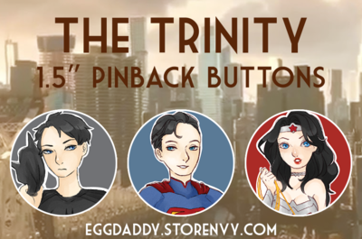 Trinity 1.5" Pinback Buttons