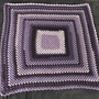 Custom Made Giant Granny Square Blanket-4