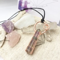 FLUORITE ORBIT PENDANT - Thumbnail 1