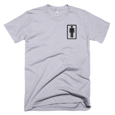 Funny shit t-shirt grey