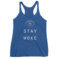 Stay Woke - Women's Tank - Thumbnail 4
