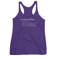 Womanifest - Women's Tank - Thumbnail 3