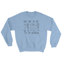Body Hair - Unisex Sweatshirt - Thumbnail 2