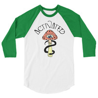 Activated- Unisex Raglan - Thumbnail 2