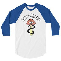 Activated- Unisex Raglan - Thumbnail 4