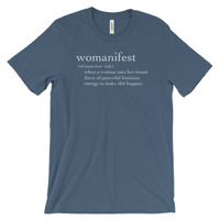 Womanifest - Unisex Tee - Thumbnail 5