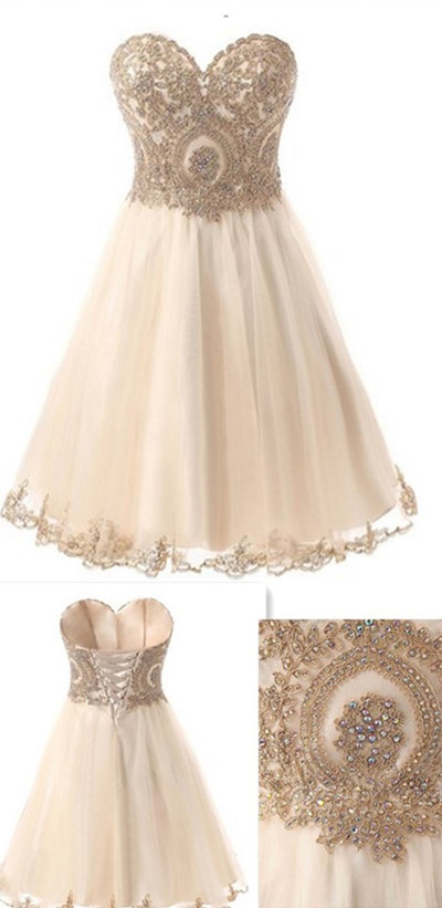 Lace Sweetheart Pretty Homecoming Dress,Short Prom Dresses,Cocktail Dress,Homecoming Dress,Graduation Dress,Party Dress,Short Homecoming Dress F148