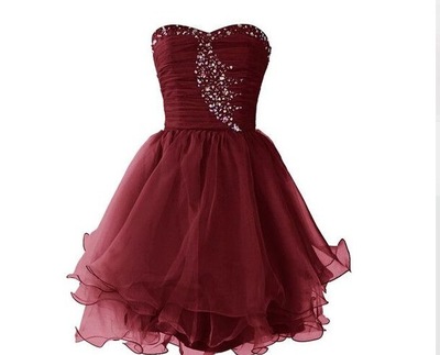 Burgundy Short Homecoming Dress,Short Prom Dresses,Cocktail Dress,Homecoming Dress,Graduation Dress,Party Dress,Short Homecoming Dress F169