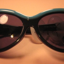 Retro Teal Blue Wayfarer Sunglasses