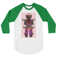 Grizzly Wizard - Unisex Raglan - Thumbnail 2