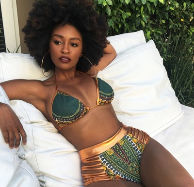 India Pattern Bikini Set (5 Color Options)
