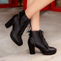 Harajuku engraved engraved engraved bowknot Martin boots-4