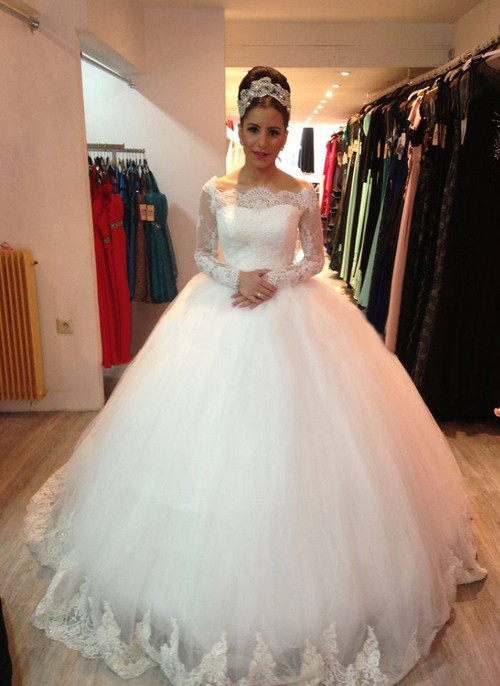 expensive long sleeve wedding dresses