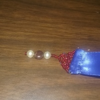 Ally's Faith (Selkies' Skins) bookmark, blue - Thumbnail 1