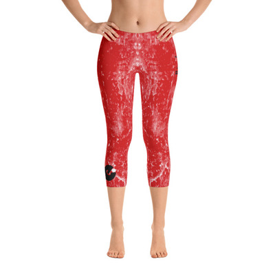 SMALL ICON - Red Light Distressed Capris