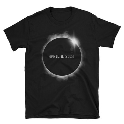 Total solar eclipse april 8, 2024 unisex t-shirt