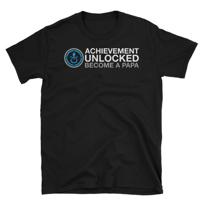 Become a papa unisex t-shirt