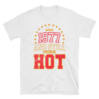 Born in 1977 Unisex T-Shirt - Thumbnail 1