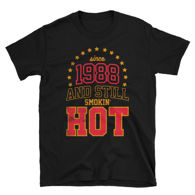 Born in 1988 unisex t-shirt