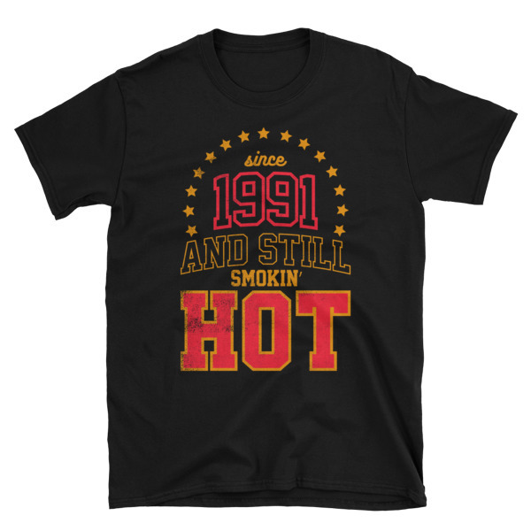 Born in 1991 Unisex T-Shirt