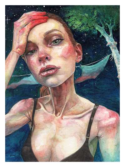 Night Wash print
