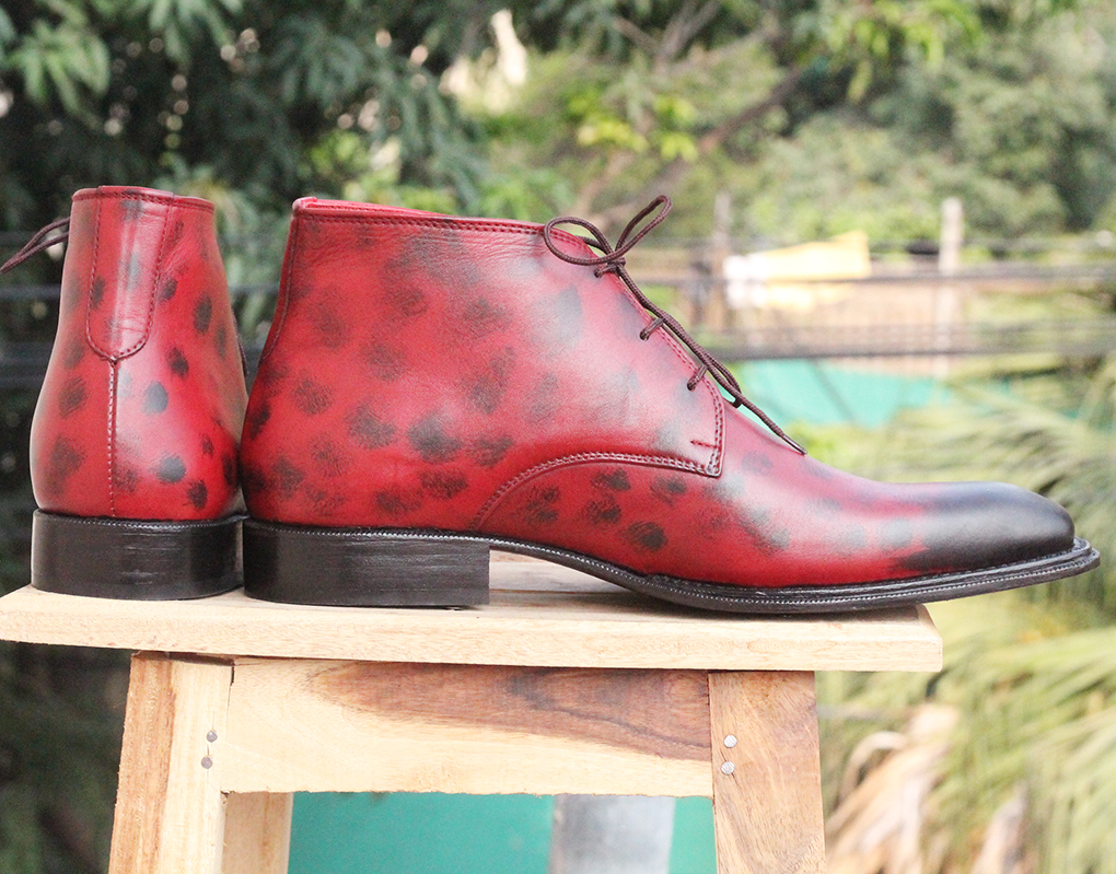 handmade chukka boots
