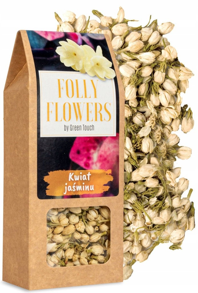 Dried Edible Flowers JASMINE premium 15g, non GMO · Vesta Market