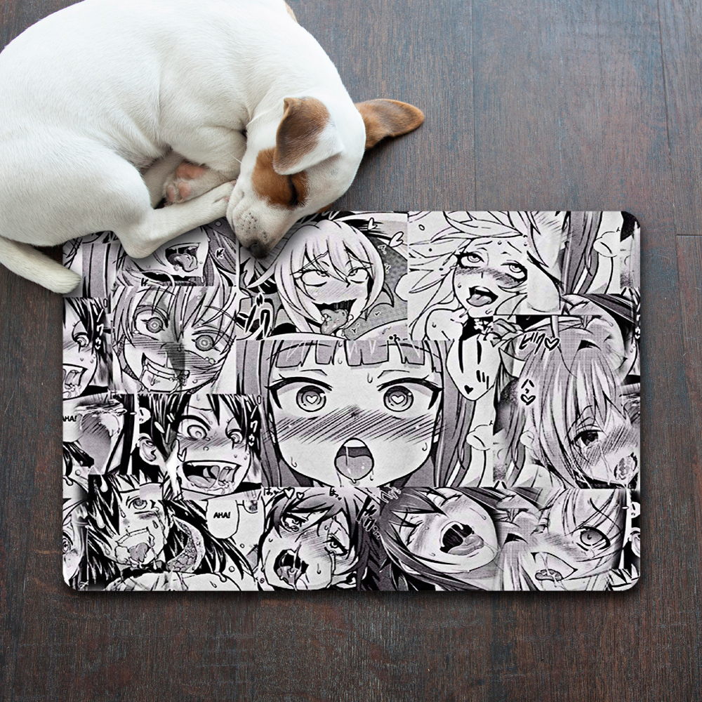 Funny Ahegao Hentai Anime Polyester Waterproof Bathroom Fabric Shower Curtain Funny Ahegao Hentai Anime Polyester Waterproof Bathroom Fabric Shower Curtain