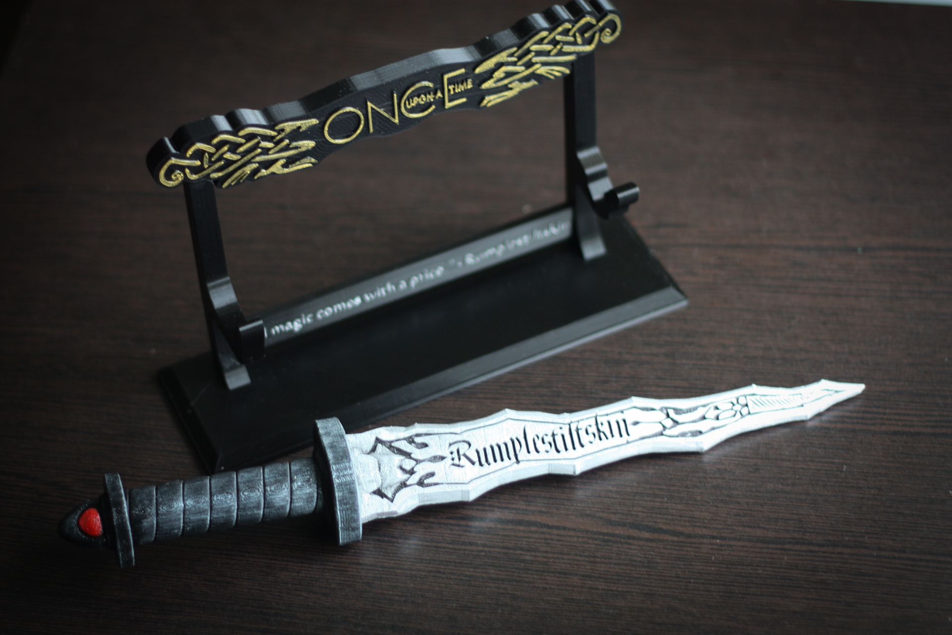 Dark One Dagger Customizable Name Personalised Rumpelstiltskin